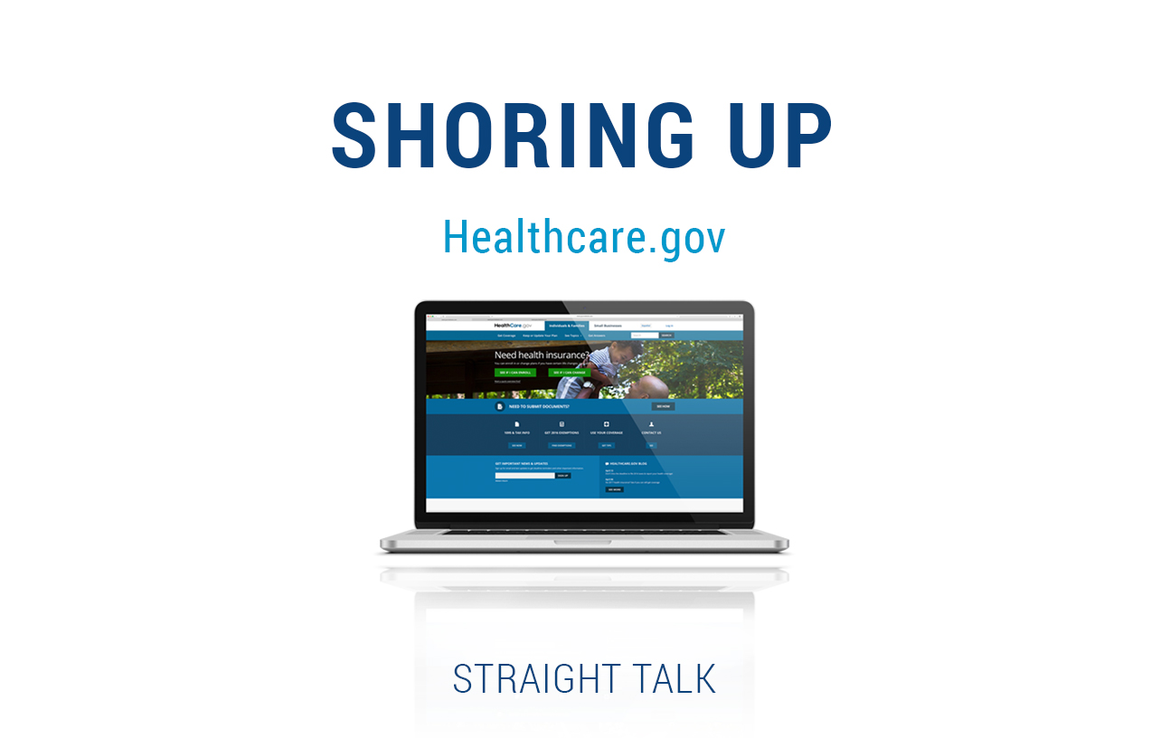 Picture of healthcare.gov